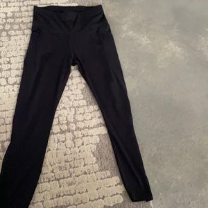 Black All In Motion 7/8 Leggings with Mesh